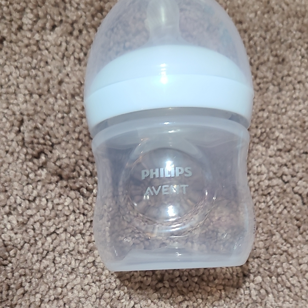 Philips Avent Clear Baby Bottle - White